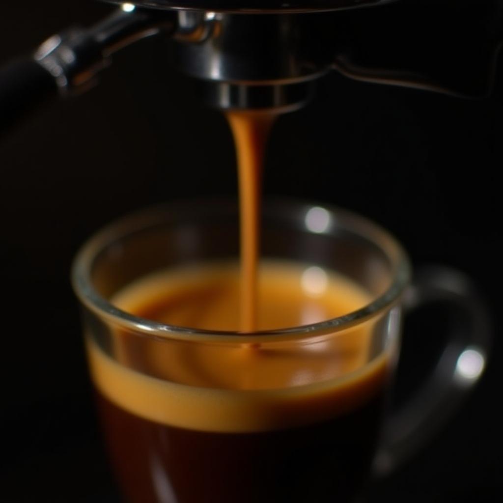 Barista estrazione precisione espresso